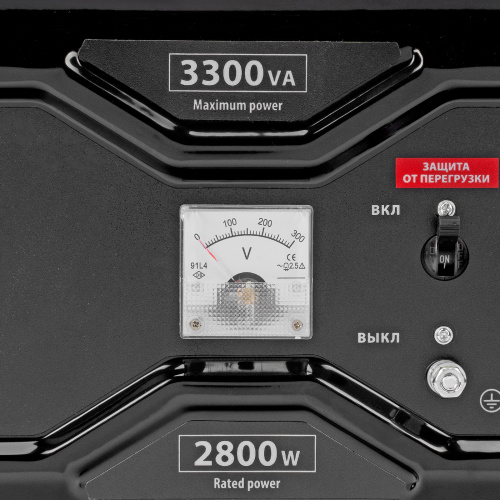 Генератор бензиновый RS-4000, 3,3 кВт, 230В, ручной стартер MTX по ценам производителя в Москве с доставкой по всей России