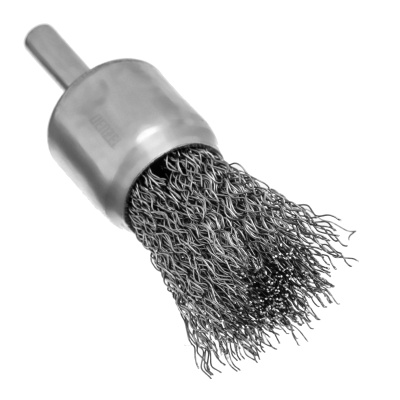 Набор щеток для дрели, 1 Плоская 50мм, 2 Чашки 25-50мм, шпилька, нерж. вит. проволока Denzel по ценам производителя в Москве с доставкой по всей России