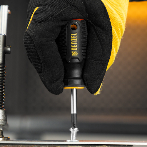 Отвертка, PH2х38 мм, S2, 3к рукоятка Denzel по ценам производителя в Москве с доставкой по всей России