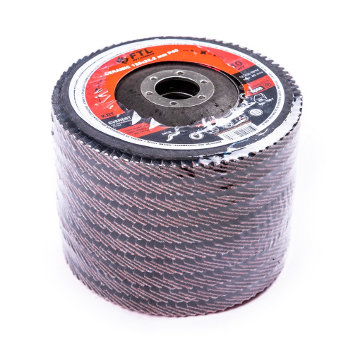 Круг лепестковый с керамическим абразивом для шлифования по нержавеющей стали FTL Everest 29 125 х 22,2 мм P40 купить в Москве с доставкой по всей России | ProtosMarket.ru