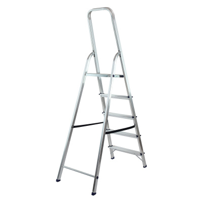 Стремянка усиленная, 5 ступеней, алюминиевая, MTX по ценам производителя в Москве с доставкой по всей России