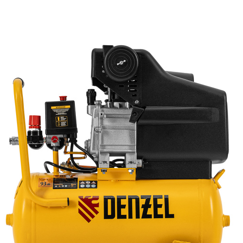 Компрессор воздушный DC1500/24, прямой привод, 1.5 кВт, 24 литра, 220 л/мин Denzel по ценам производителя в Москве с доставкой по всей России