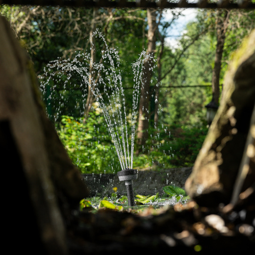 Насос фонтанный FNP110-34, 112 Вт, подъем 3,4 м, 3400 л/ч, колокольчик/каскад/гейзер Denzel по ценам производителя в Москве с доставкой по всей России