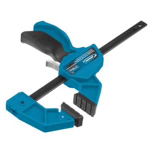 Струбцина реечная, быстрозажимная, пистолетного типа, пошаговый механизм, пластиковый корпус, 150 мм Gross по ценам производителя в Москве с доставкой по всей России