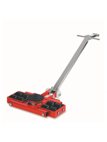 Роликовая платформа поворотная TOR X8 г/п 8 т (с ручкой) по ценам производителя в Москве с доставкой по всей России