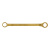 Ключ накидной, 22 х 24 мм, желтый цинк Сибртех по ценам производителя в Москве с доставкой по всей России