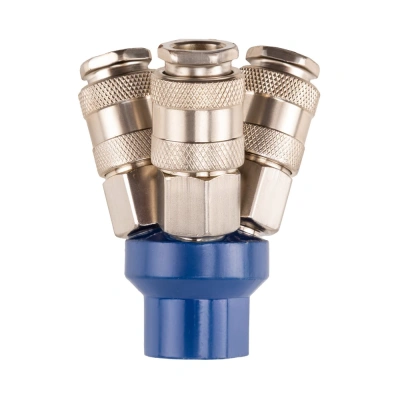 Разветвитель пневматический AERO G 1/4 внутр., 3 rapid мама по ценам производителя в Москве с доставкой по всей России