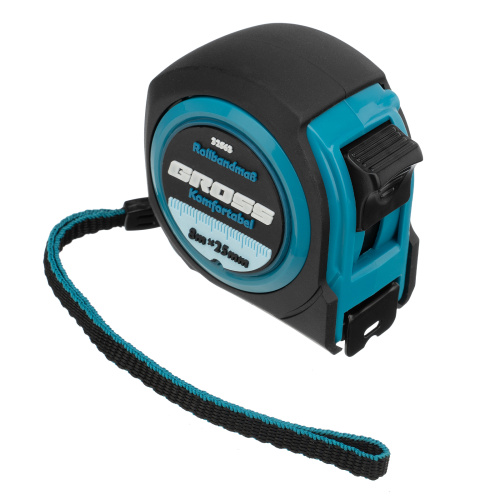 Рулетка Komfortabel 8 м х 25 мм,обрезиненный корпус Gross по ценам производителя в Москве с доставкой по всей России