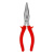 Длинногубцы прямые Econom, 180 мм, шлифованные, пластмассовые рукоятки Matrix по ценам производителя в Москве с доставкой по всей России