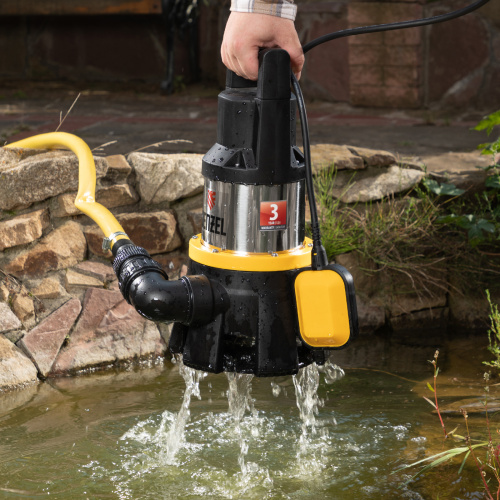 Дренажный насос DP1400X, 1400 Вт, подъем 11 м, 25000 л/ч Denzel по ценам производителя в Москве с доставкой по всей России