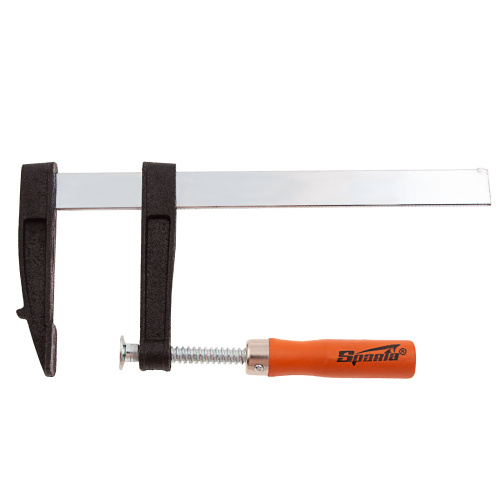 Струбцина F-образная, 200 х 80 х 260 мм Sparta по ценам производителя в Москве с доставкой по всей России