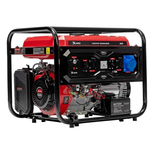 Генератор бензиновый RS-9000E, 7 кВт, 230В, электростартер MTX по ценам производителя в Москве с доставкой по всей России