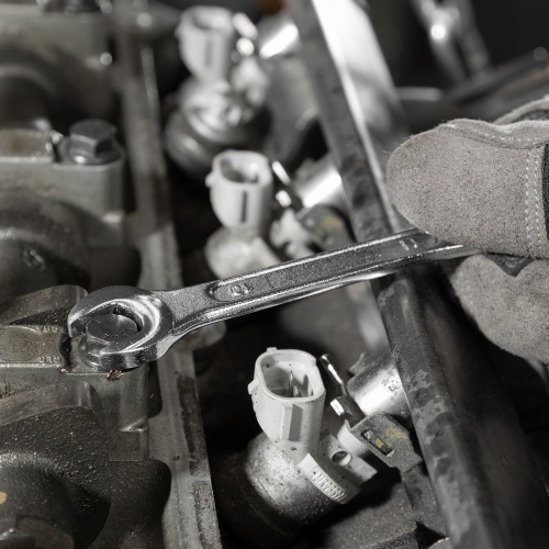 Набор ключей рожковых, 6 х 32 мм, 12 шт., CrV, хромированные Matrix по ценам производителя в Москве с доставкой по всей России