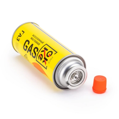 Газ для порт. плит ОККE (520 мл. метал.баллон, цанг. всесезонный), 12 шт/уп по ценам производителя в Москве с доставкой по всей России