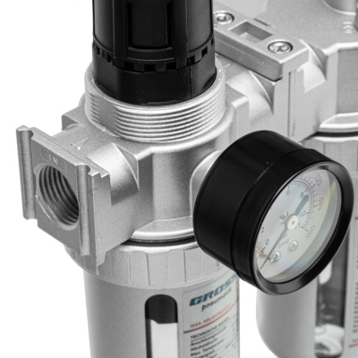 Блок подготовки воздуха регулятор-фильтр-лубрикатор G804, 1/2 Gross по ценам производителя в Москве с доставкой по всей России