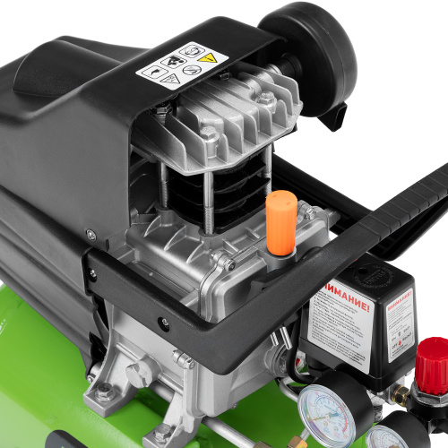 Компрессор воздушный КК-1100/22, 1, 1 кВт, 135 л/мин, 22 л, прямой привод, масляный Сибртех по ценам производителя в Москве с доставкой по всей России