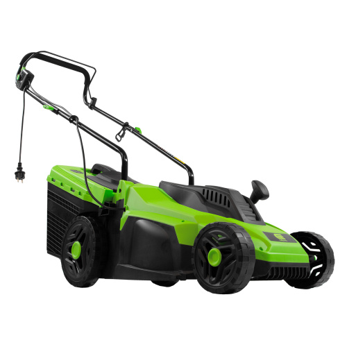 Газонокосилка электрическая L1500, 1500 Вт, ширина 33 см, 5 уровней, пластиковый травосборник 35 л Сибртех по ценам производителя в Москве с доставкой по всей России