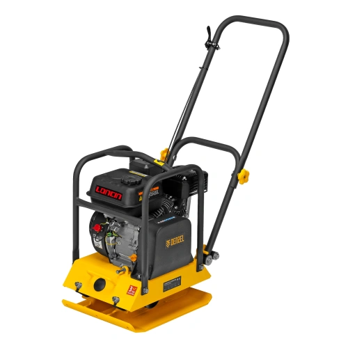 Виброплита бензиновая VC-12, 12 кН, 45*35 см, 196 см3 Denzel по ценам производителя в Москве с доставкой по всей России