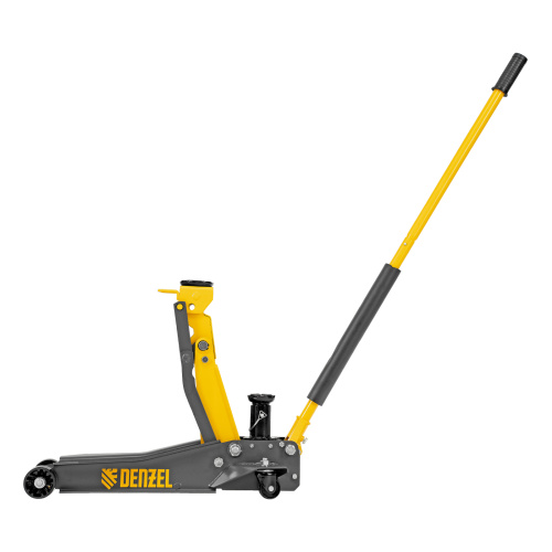 Домкрат гидравлический подкатной, 2/3 т, 98-770 мм, быстрый подъем, низ. подхват, проф, SUV Denzel по ценам производителя в Москве с доставкой по всей России