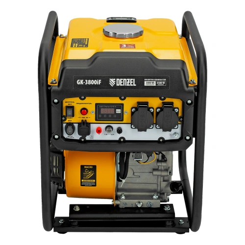 Генератор инверторный GK-3800iF, 3,8 кВт, 230 В, ручной старт DENZEL по ценам производителя в Москве с доставкой по всей России