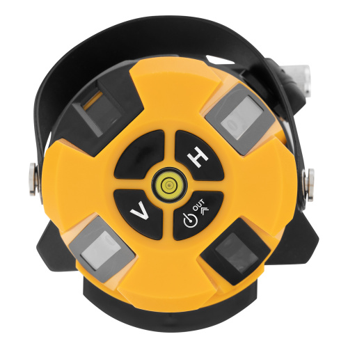 Лазерный уровень LX3, 10 м, ± 0,3 мм/1 м, 635 нм, 4 вертикальных, 1 горизонтальная плоскости, резьба 5/8" Denzel по ценам производителя в Москве с доставкой по всей России