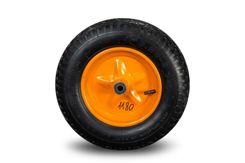 Колесо пневматическое резиновое 370 мм 3.50-8 (подшипник 16 мм) по ценам производителя в Москве с доставкой по всей России