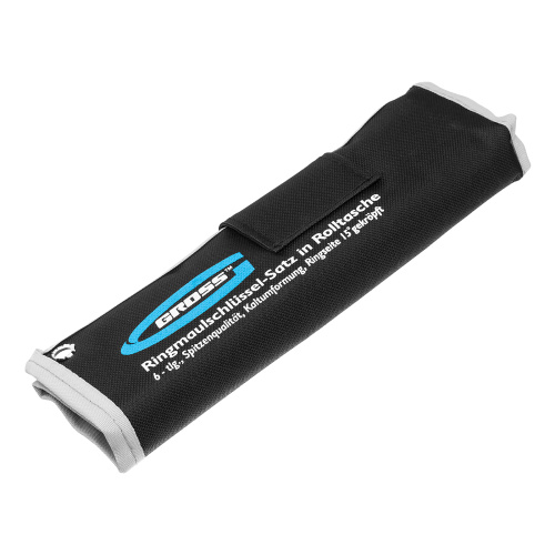 Набор ключей комбинированных 8-17 мм, 6 шт, CrV, холодный штамп Gross по ценам производителя в Москве с доставкой по всей России