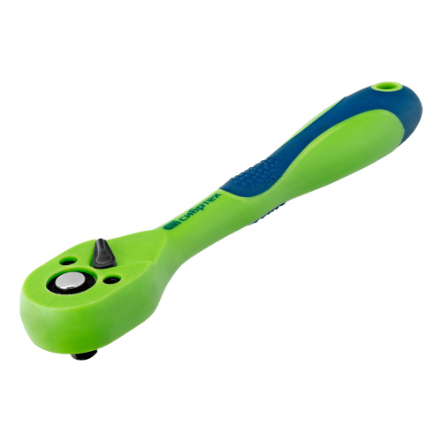 Ключ-трещотка 1/4", CrV, 72 зуба, с быстрым сбросом Сибртех по ценам производителя в Москве с доставкой по всей России