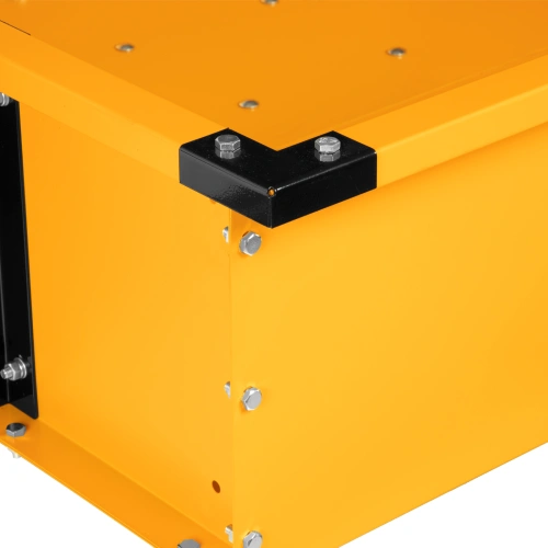 Прицеп для мотоблока TT-500, оцинк., груз. 500 кг, рег. сцепка, колеса 4.00-10, в упаковке Denzel по ценам производителя в Москве с доставкой по всей России