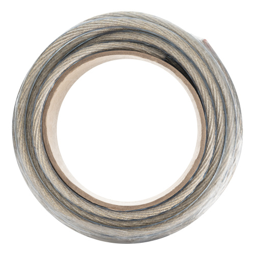 Трос металлополимерный прозрачный ПР-8.0, толщина 8.0 мм, моток 20 метров Сибртех по ценам производителя в Москве с доставкой по всей России