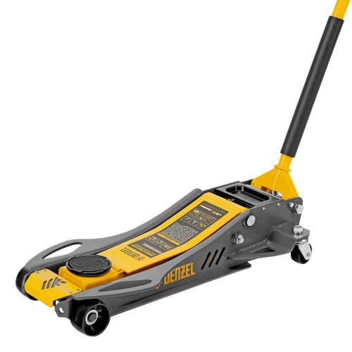 Домкрат гидравлический подкатной, 3,8 т, 110-580 мм, быстрый подъем, низкий подхват, проф. Denzel по ценам производителя в Москве с доставкой по всей России