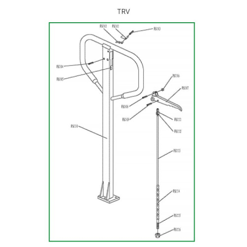 Ручка в сборе для TRV по ценам производителя в Москве с доставкой по всей России