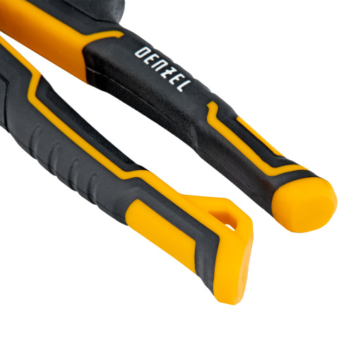Ножницы по металлу, 270 мм, прямой и правый рез, сталь-СrMo, трехкомпонентные рукоятки Denzel по ценам производителя в Москве с доставкой по всей России