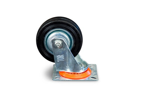 Колесо поворотное резина SC 42 100 мм (N) по ценам производителя в Москве с доставкой по всей России