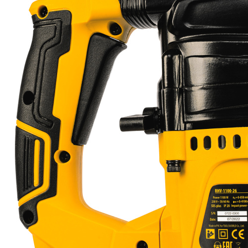 Перфоратор электрический RHV-1100-26, SDS-plus, 1100 Вт, 4 Дж, 3 режима Denzel по ценам производителя в Москве с доставкой по всей России