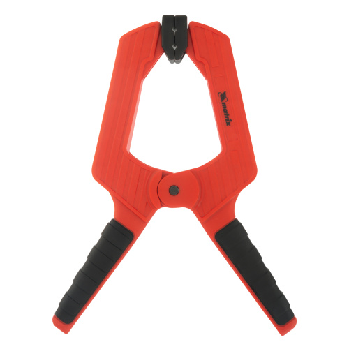 Струбцина клещеобразная 4, усиленная, пластиковый корпус, двухкомпонентные рукоятки, 100 мм Matrix по ценам производителя в Москве с доставкой по всей России