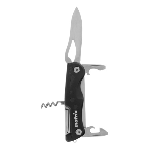 Нож многофункциональный, 7 функций, в чехле, 107 мм Matrix по ценам производителя в Москве с доставкой по всей России