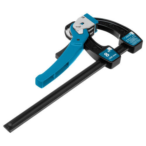 Струбцина реечная быстрозажимная 8, металлический корпус, рычажный храповой механизм, 200 мм Gross по ценам производителя в Москве с доставкой по всей России