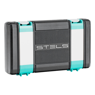 Набор инструментов, 1/4", CrV, пластиковый кейс 57 предметов Stels по ценам производителя в Москве с доставкой по всей России