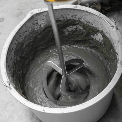 Насадка для миксера, для легких растворов, 160 х 590 мм, оцинкованная, хвостовик резьба М14 Сибртех по ценам производителя в Москве с доставкой по всей России