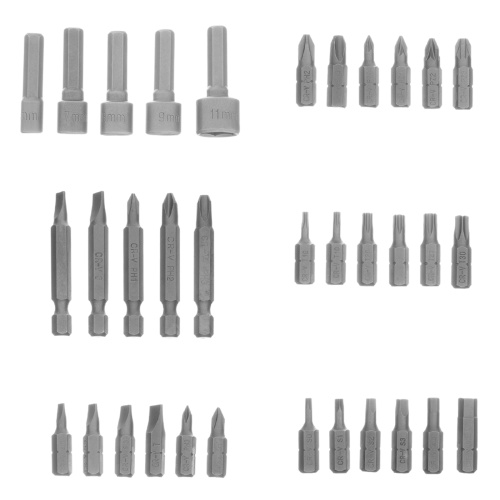 Отвертка реверсивная с набором бит и торцевыми головками, 35 шт, CrV Сибртех по ценам производителя в Москве с доставкой по всей России