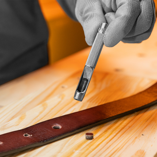 Набор пробойников для кожи 2 3 4 5 6 8 9 10 13 мм, 9 шт, чехол Сибртех по ценам производителя в Москве с доставкой по всей России