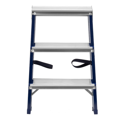 Стремянка двусторонняя 3 ступени, стальная, Сибртех по ценам производителя в Москве с доставкой по всей России