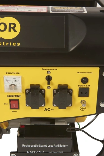 Генератор бензиновый 2,0 кВт 220В 15л с электростартером TOR TR2500E по ценам производителя в Москве с доставкой по всей России