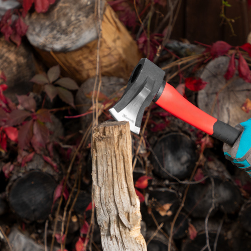 Топор-колун optimalс клиновидным полотном 1000 г, фибергласовое двухкомпонентное топорище 400 мм Matrix по ценам производителя в Москве с доставкой по всей России