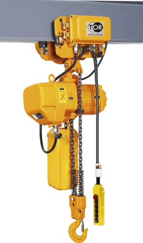 Таль передвижная  7,5т 12 м 380В электрическая цепная TOR HHBD-03T по ценам производителя в Москве с доставкой по всей России