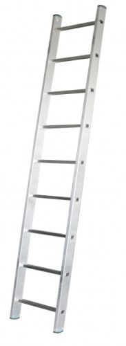 Лестница приставная алюминиевая 1*9 по ценам производителя в Москве с доставкой по всей России