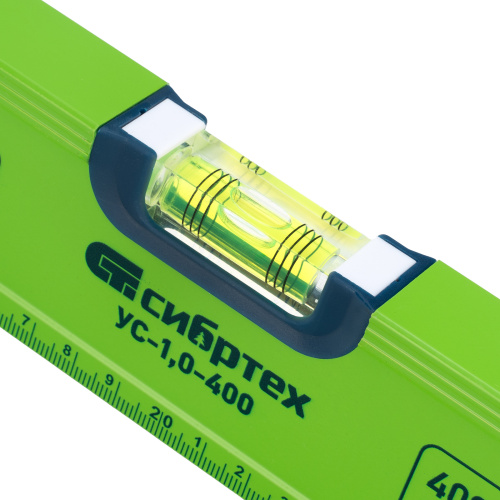 Уровень алюминиевый УС-1, 0-400, фрезерованный, 3 глазка, 400 мм Сибртех по ценам производителя в Москве с доставкой по всей России