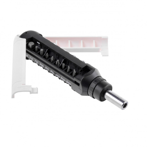 Отвертка реверсивная с набором бит и торцевых головок, 15 шт, CrV Matrix Pro по ценам производителя в Москве с доставкой по всей России