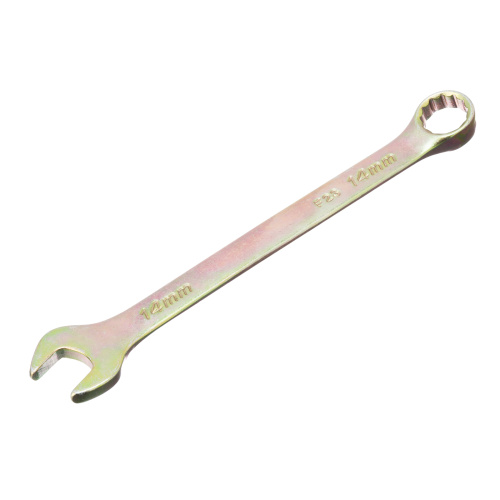 Ключ комбинированный, 14 мм, желтый цинк Сибртех по ценам производителя в Москве с доставкой по всей России